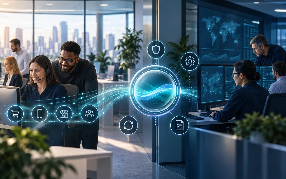 A customer service team and Datastreams runtime specialists operate across a clear responsibility boundary.